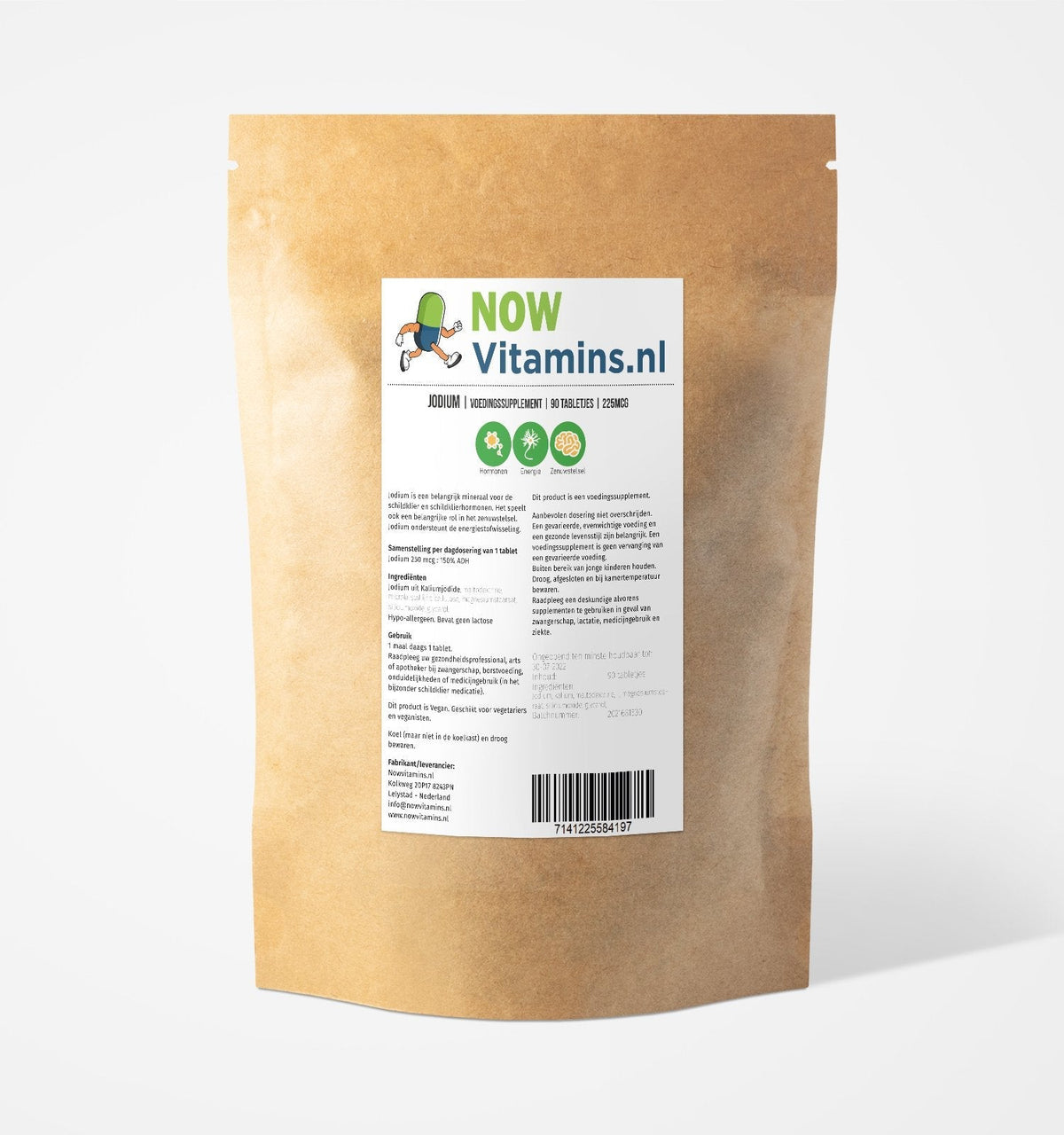 Nowvitamins.nl Jodium 90.00 Tabletten