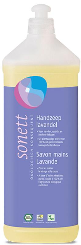Sonett Handzeep lavendel vloeibaar 1.00 Liter