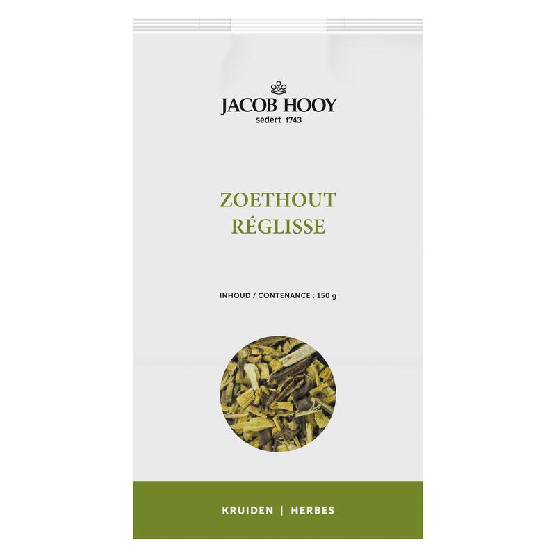 Jacob Hooy Zoethout gesneden 150.00 Gram