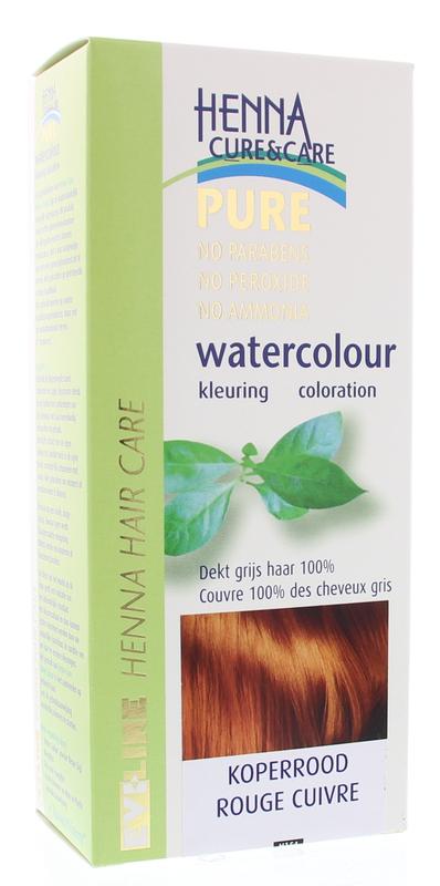 Henna Cure&Care Watercolour koperrood 5.00 Gram