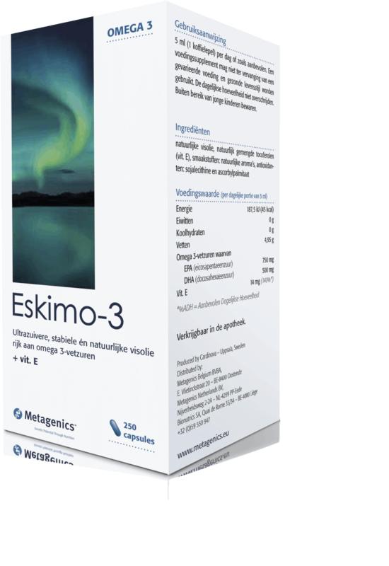 Metagenics Eskimo 3 250.00 Capsules