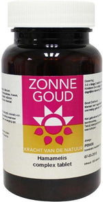 Zonnegoud Hamamelis complex 120.00 Tabletten