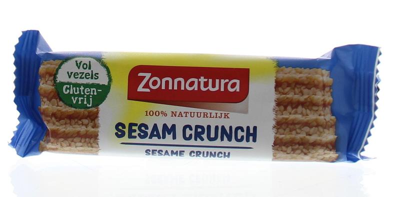 Zonnatura Sesam crunch eko 50.00 Gram