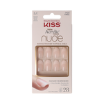 Kiss French nude acrylic nails graceful 1.00 Set