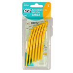 TePe Angle geel 0.7 mm maat 4 6 Stuks