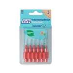 TePe Interdentale rager extra soft licht rood maat 2 6 Stuks