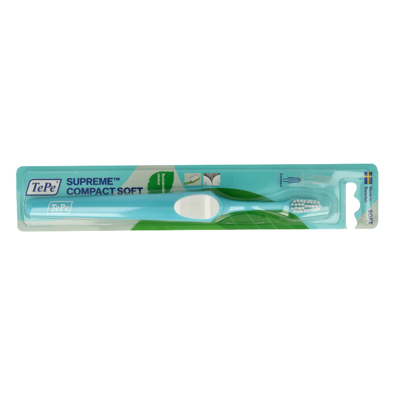 TePe Tandenborstel supreme compact soft 1 Stuks
