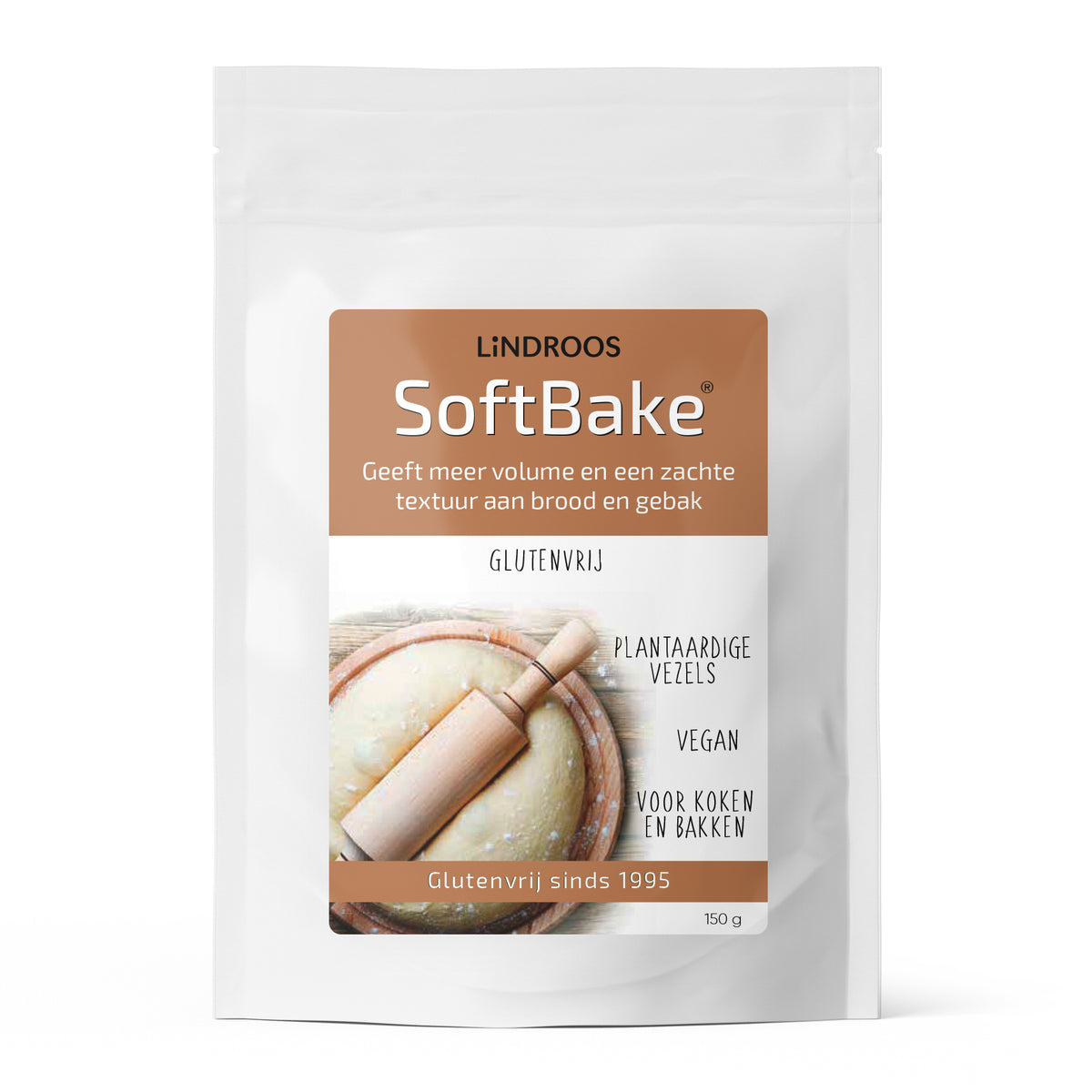 Lindroos Softbake broodverbeteraar glutenvrij 150.00 Gram