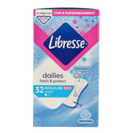 Libresse Inlegkruisjes daily fresh normaal deo fresh 32 Stuks