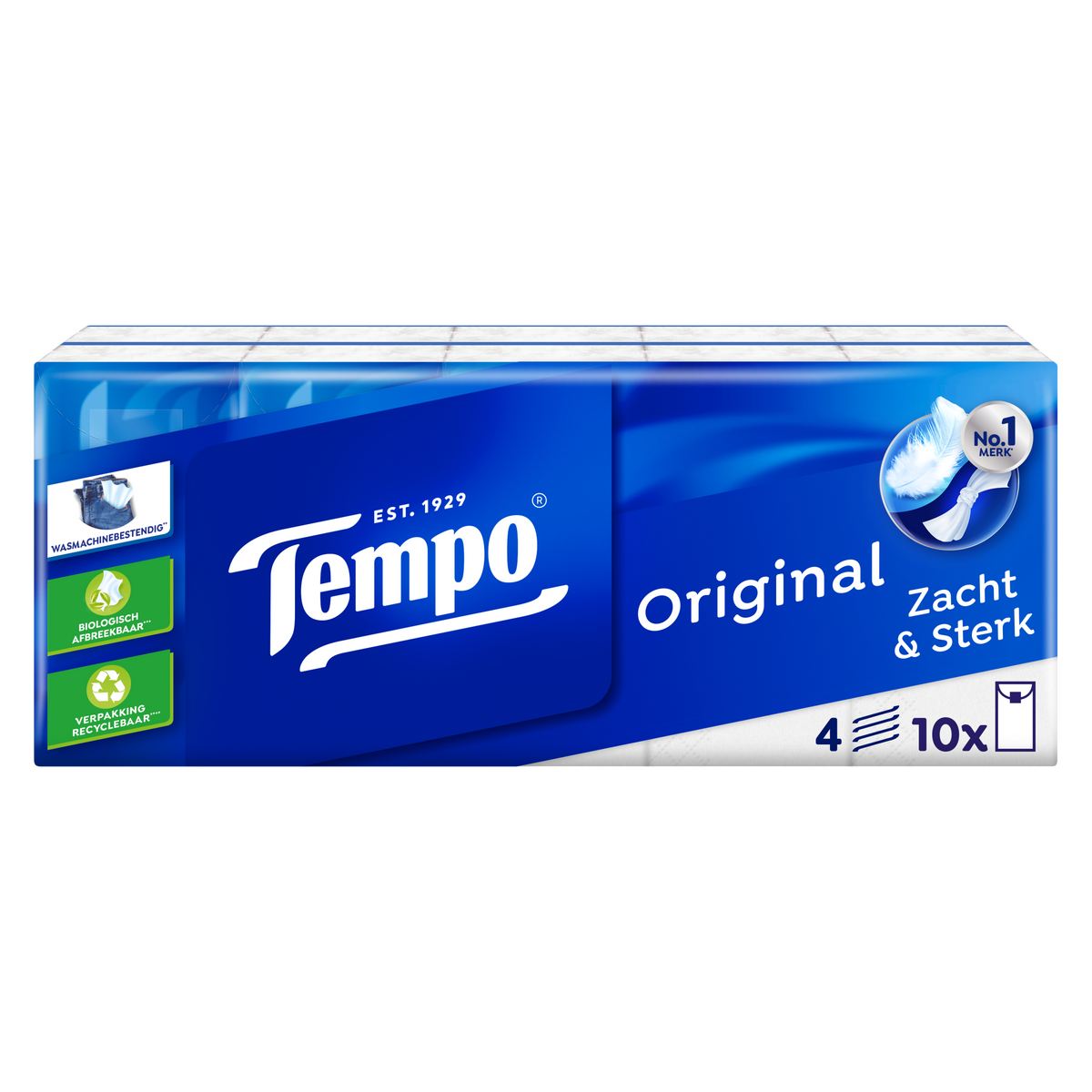 Tempo Regular 10 x 10 stuks 100.00 Stuks