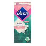 Libresse Inlegkruisjes extra protect long 22 Stuks