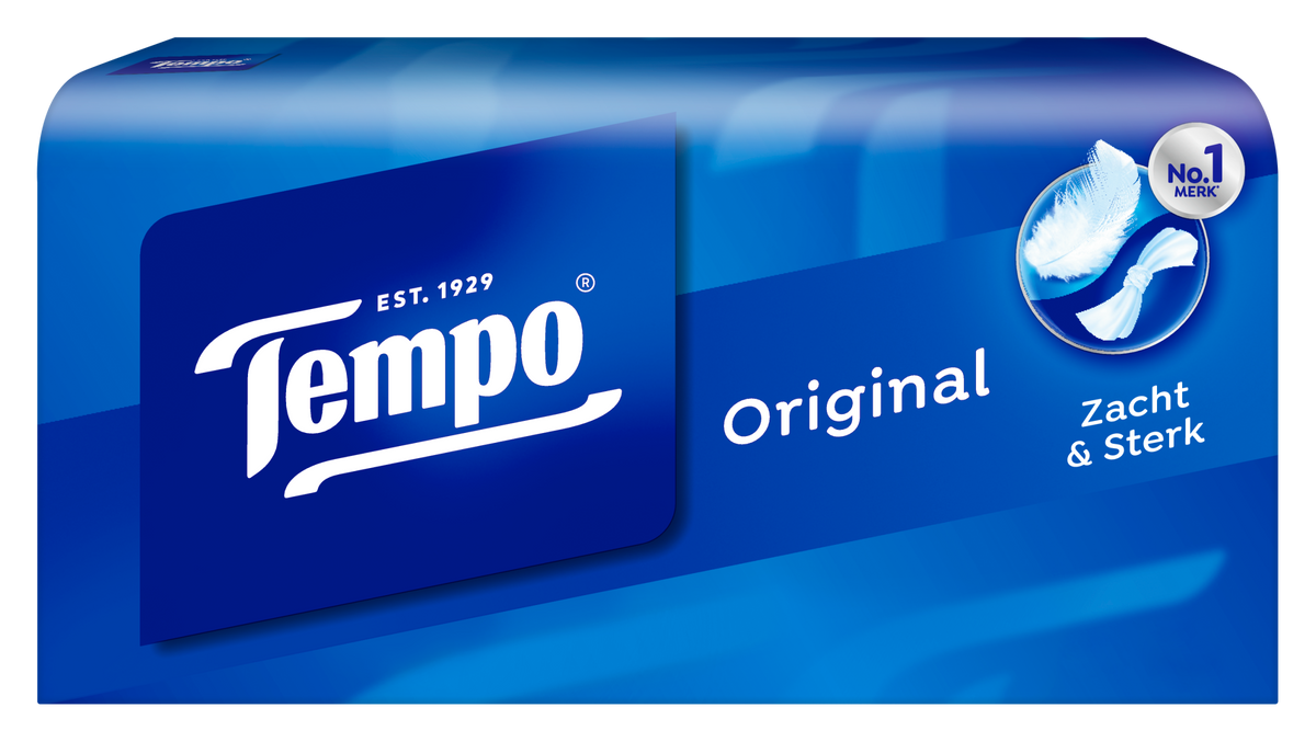 Tempo Tissues box original 100.00 Stuks
