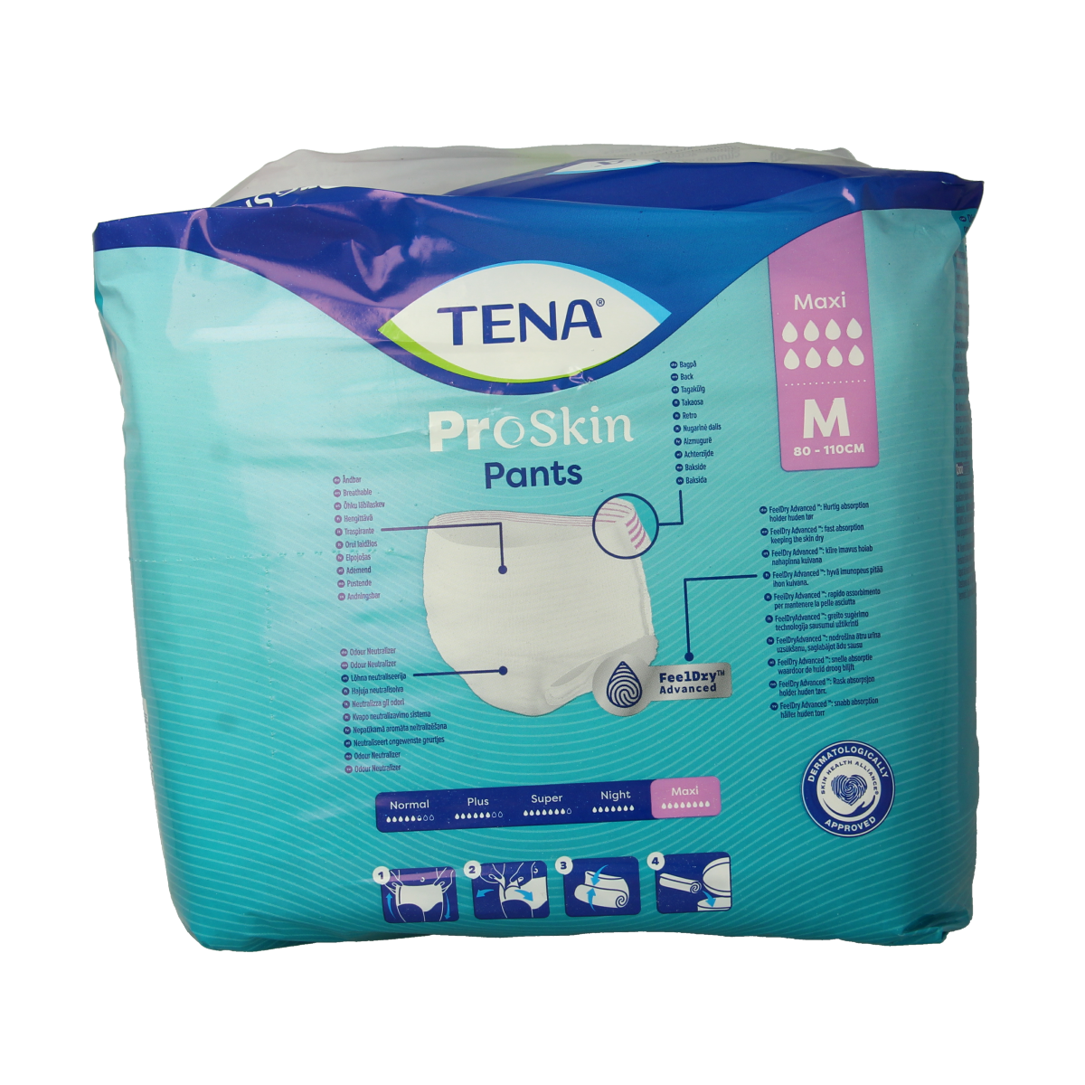 Tena Proskin pants maxi M 10.00 Stuks