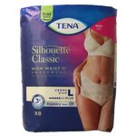 Tena Silhouet plus high waist creme L 8.00 Stuks