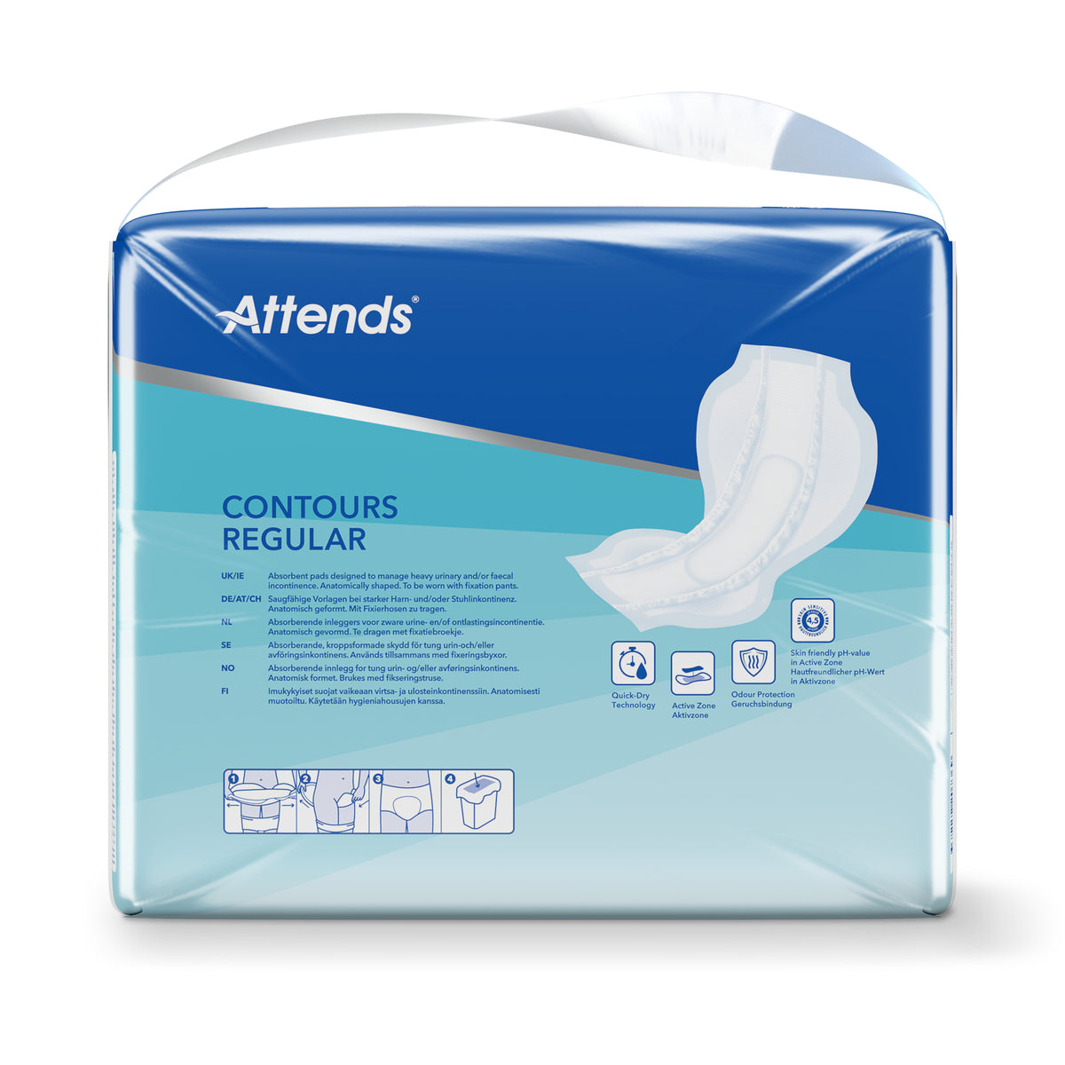 Attends Inlegger contours 8 28.00 Stuks