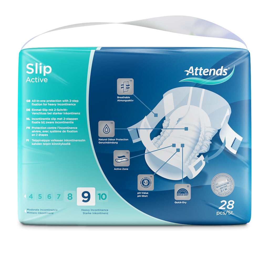 Attends Slip active 9 maat L 28.00 Stuks