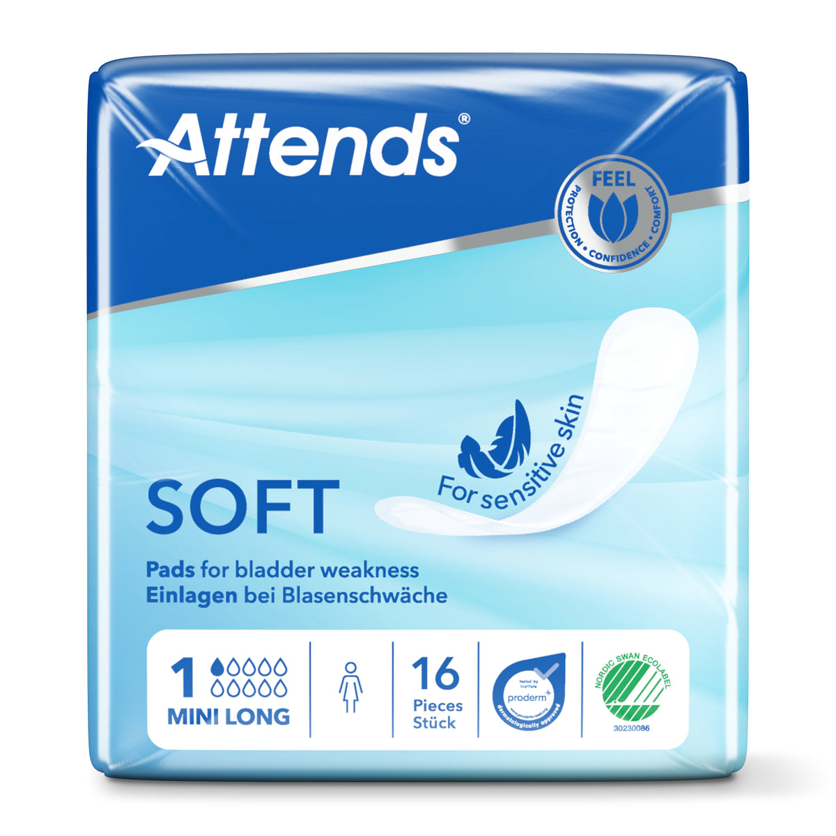 Attends Inlegger soft mini 1 long 16.00 Stuks