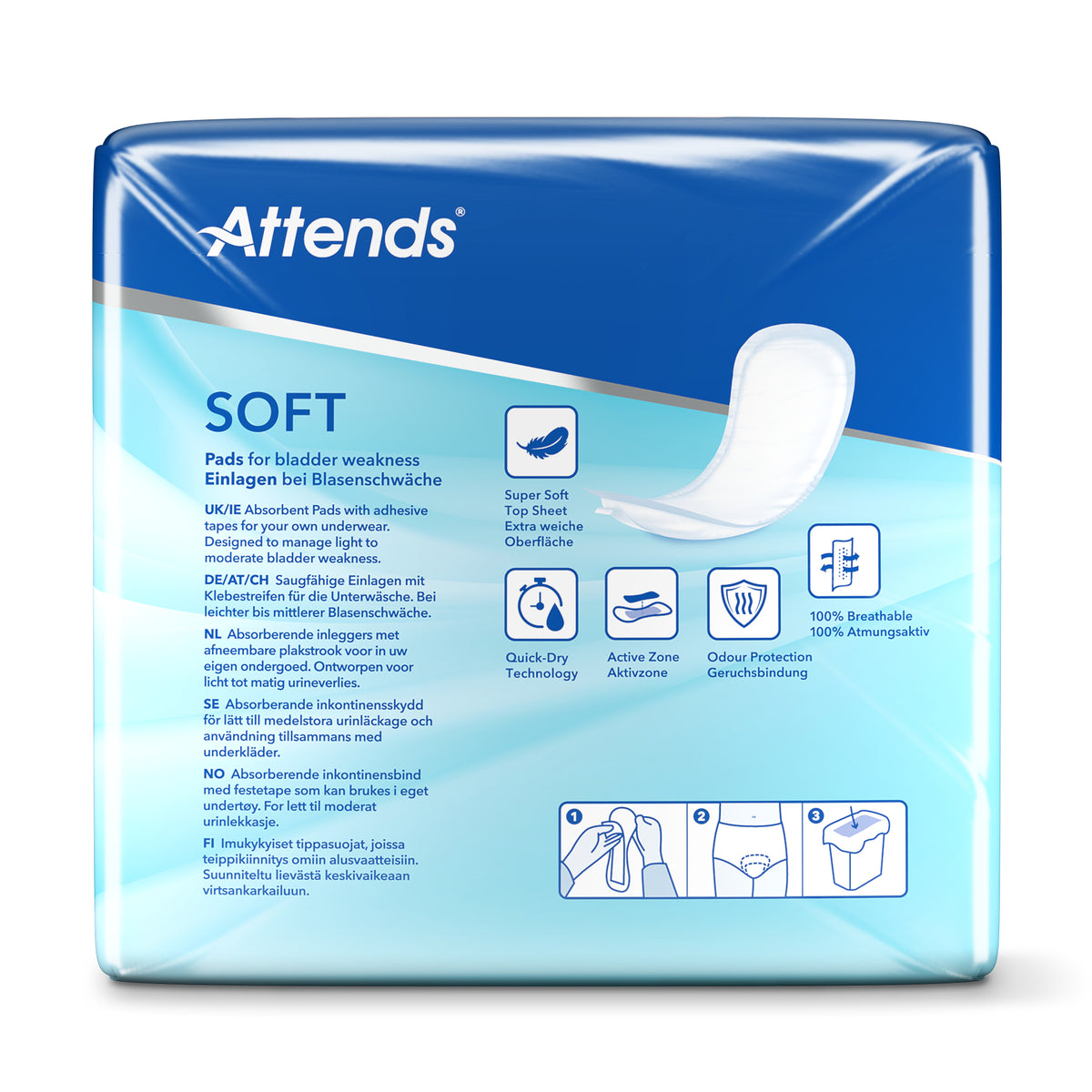 Attends Inlegger soft super 4 46 Stuks