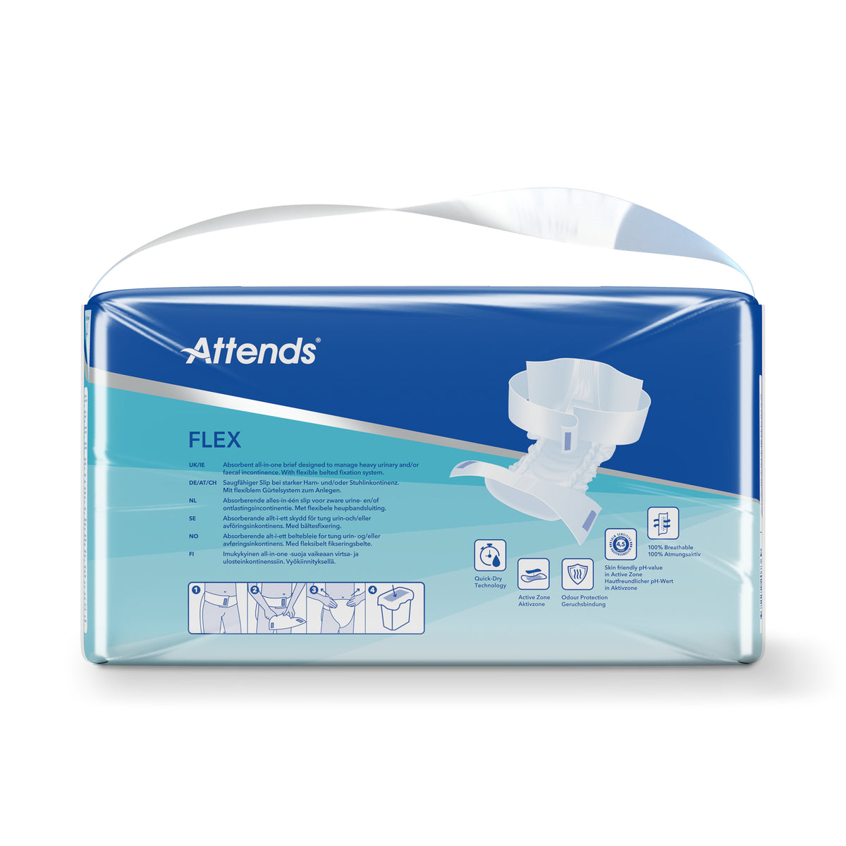 Attends Flex 8 maat M 75-105cm 28.00 Stuks