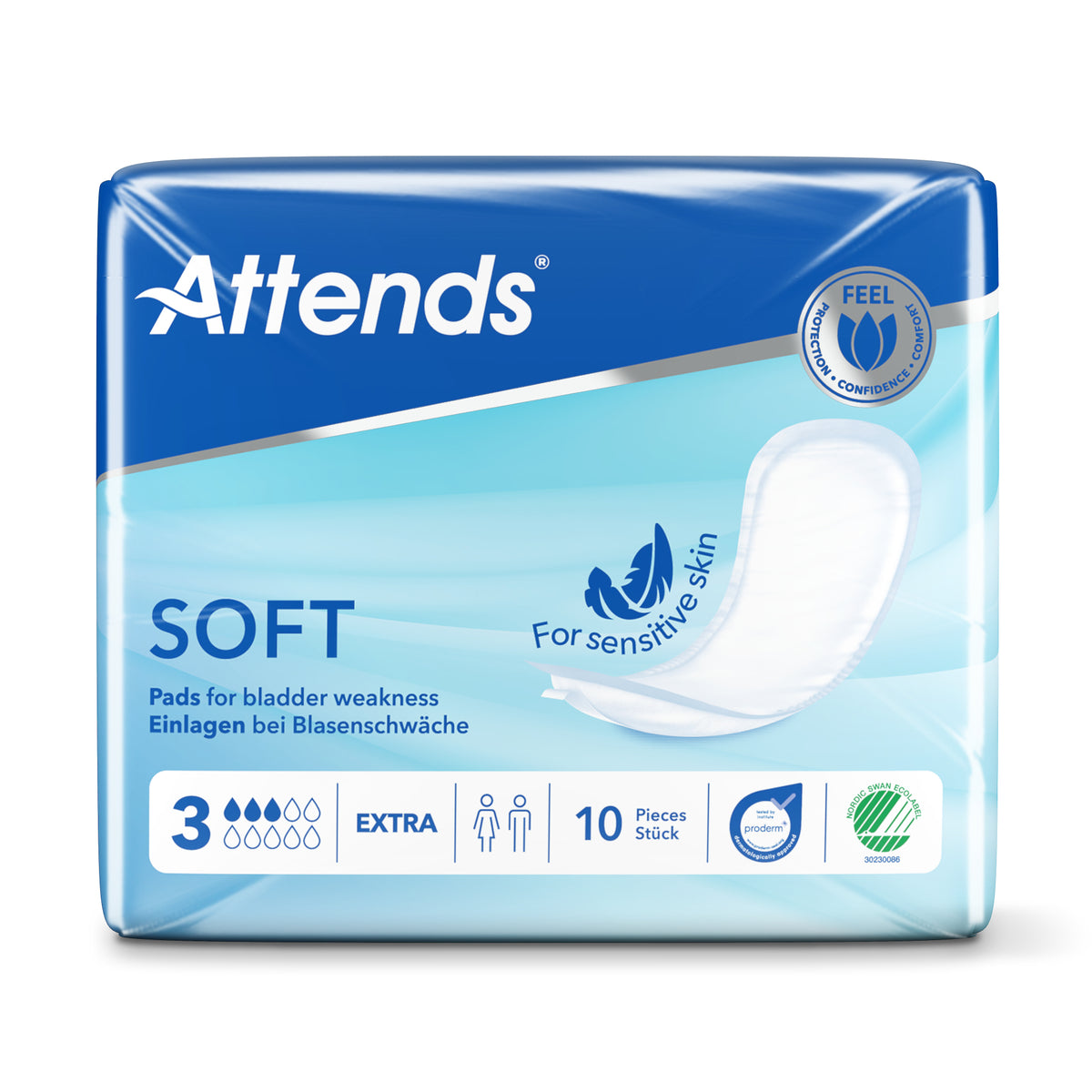 Attends Inlegger soft extra 3 10 Stuks