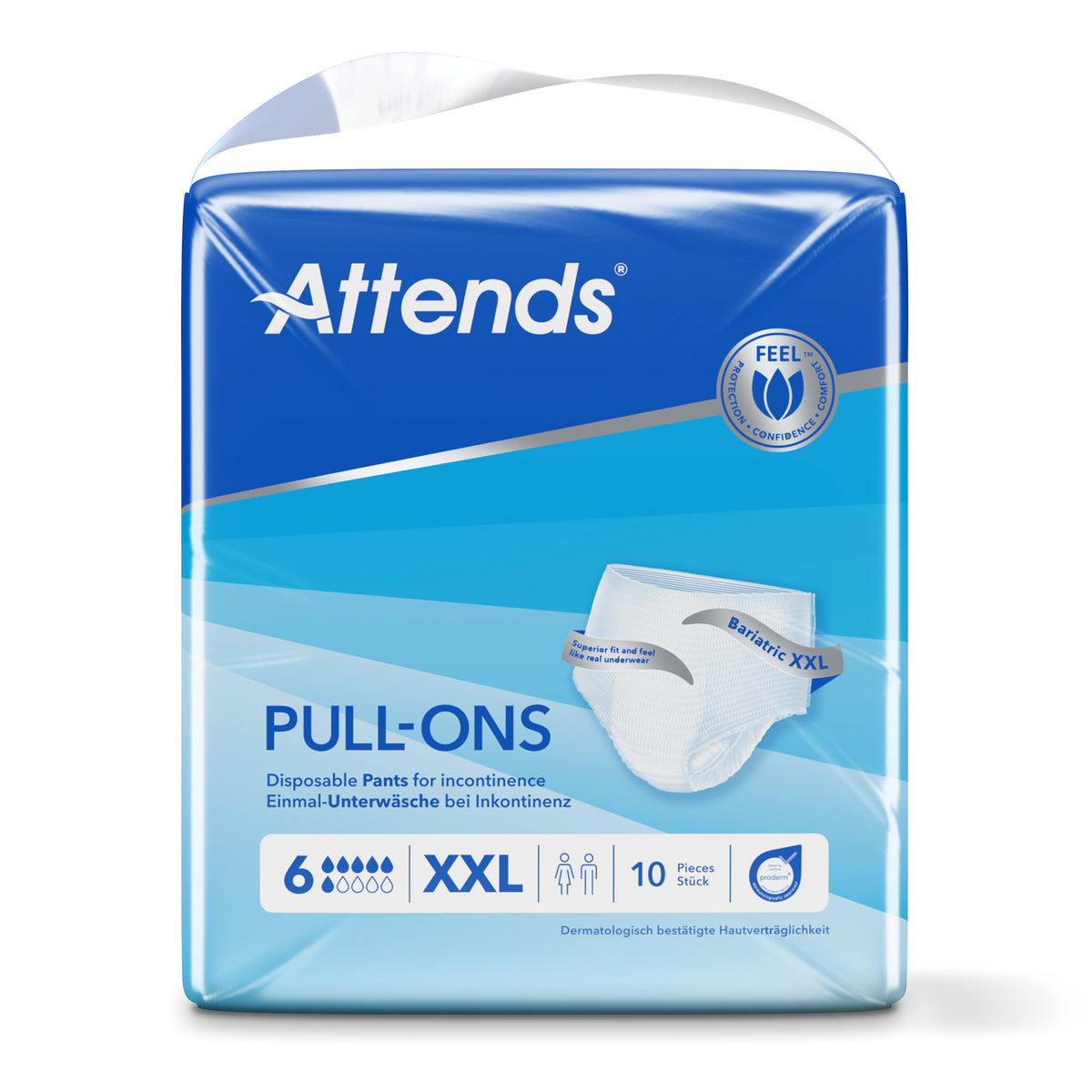 Attends Pull-ons 6 maat XXL 10.00 Stuks