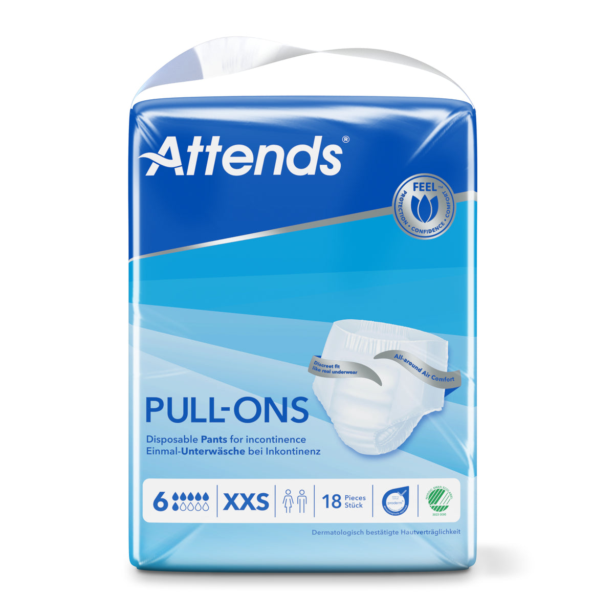 Attends Pull-ons 6 maat XXS 18.00 Stuks