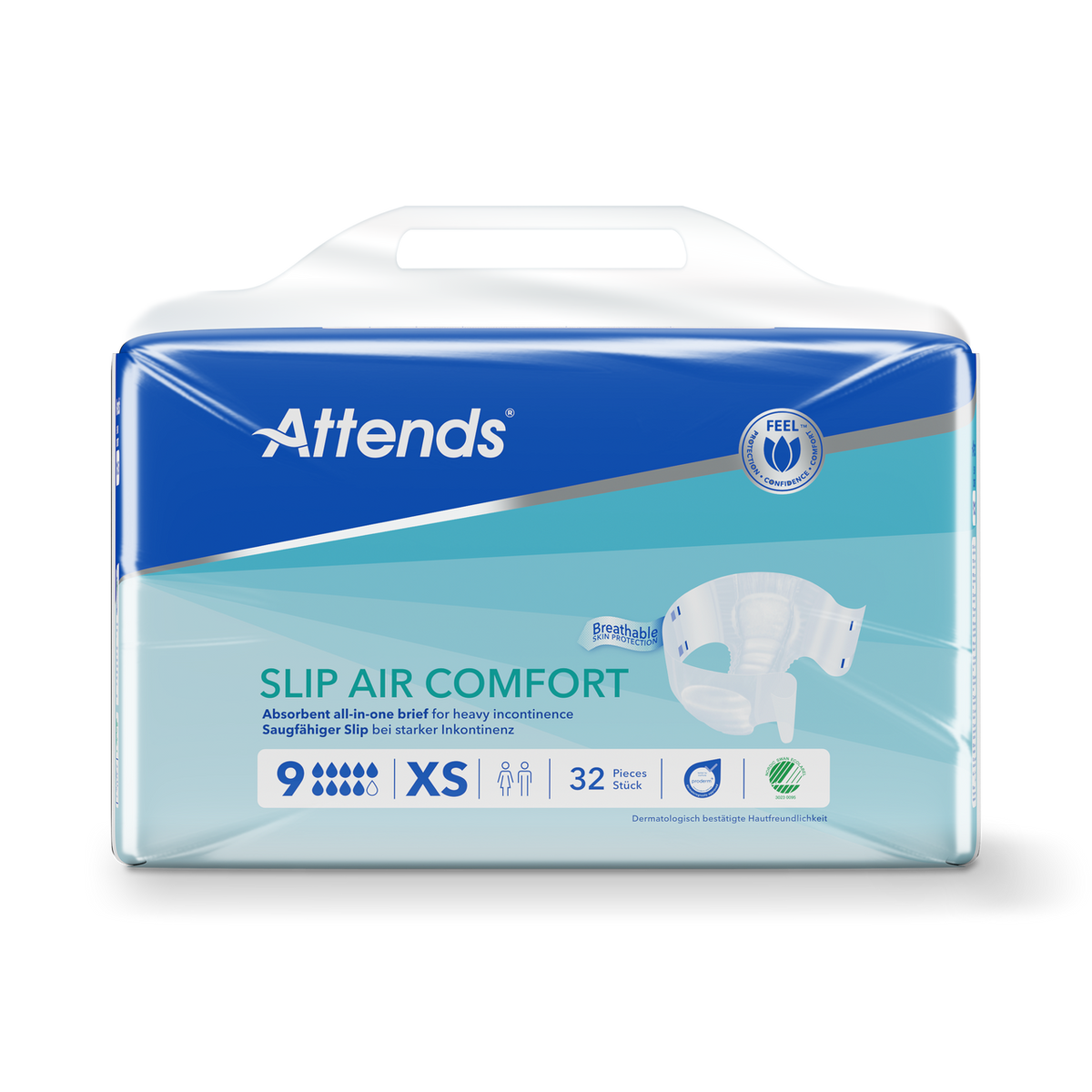 Attends Slip air comfort 9 XS 32.00 Stuks