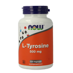 NOW L-Tyrosine 500mg 120.00 Vegetarische capsules