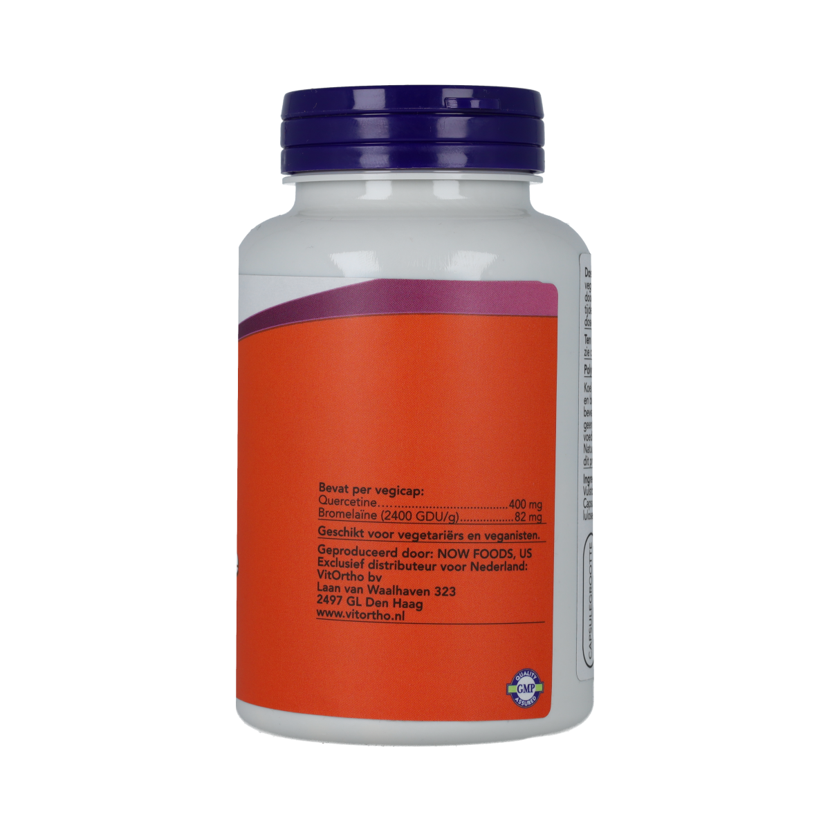 NOW Quercetine met bromelaine 120.00 Vegetarische capsules
