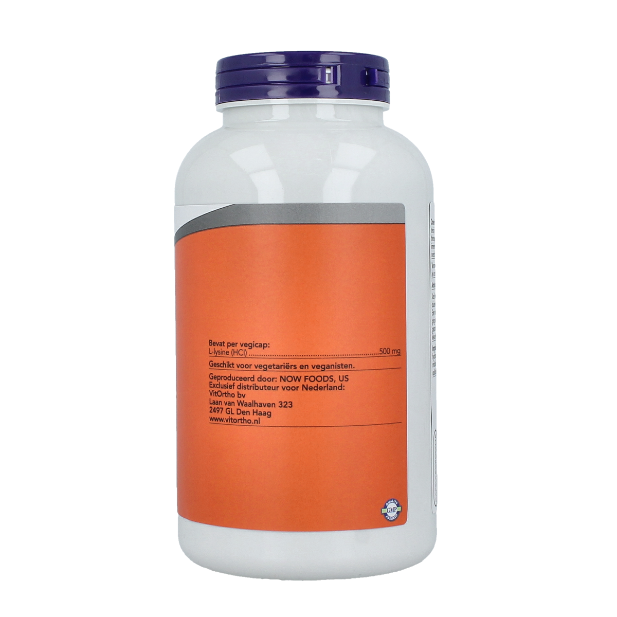 VitOrtho L-Lysine 500mg 250.00 Vegetarische capsules