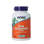 NOW Zink glucoraat 50mg 250.00 Tabletten