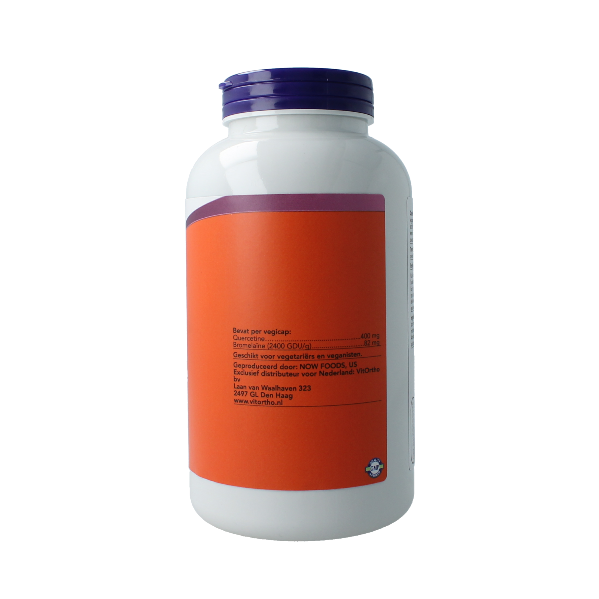 NOW Quercetine met bromelaine 240.00 Vegetarische capsules