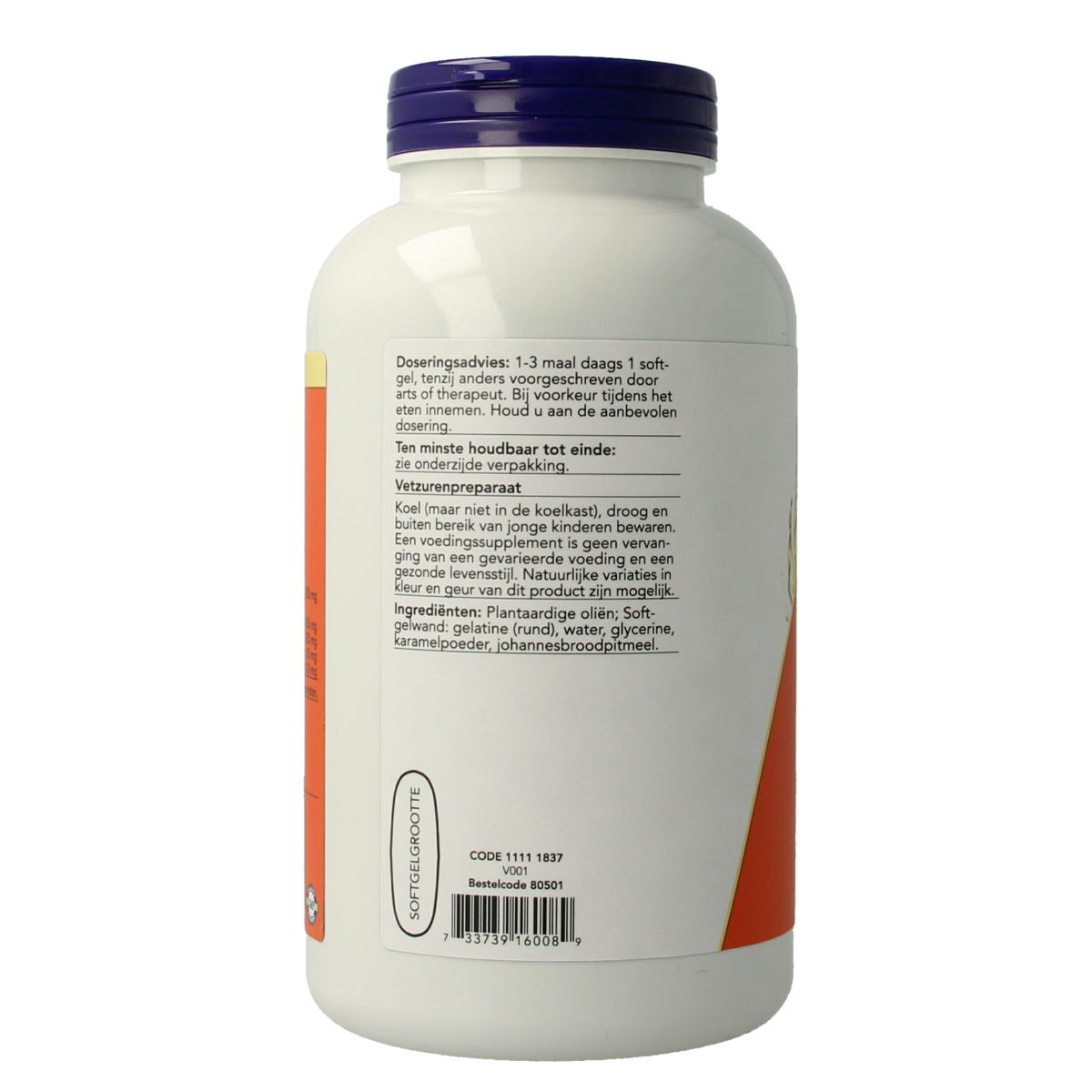 NOW Omega 3-6-9 1000mg 250.00 Softgels