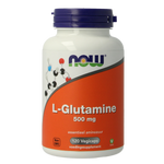 NOW L-Glutamine 500mg 120.00 Vegetarische capsules