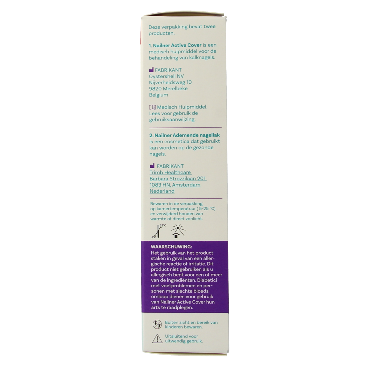 Nailner Active cover 1.00 Stuks