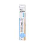 The Humble Co Tandenborstel Bamboe + 3 Borstelkop  blauw 1.00 Stuks