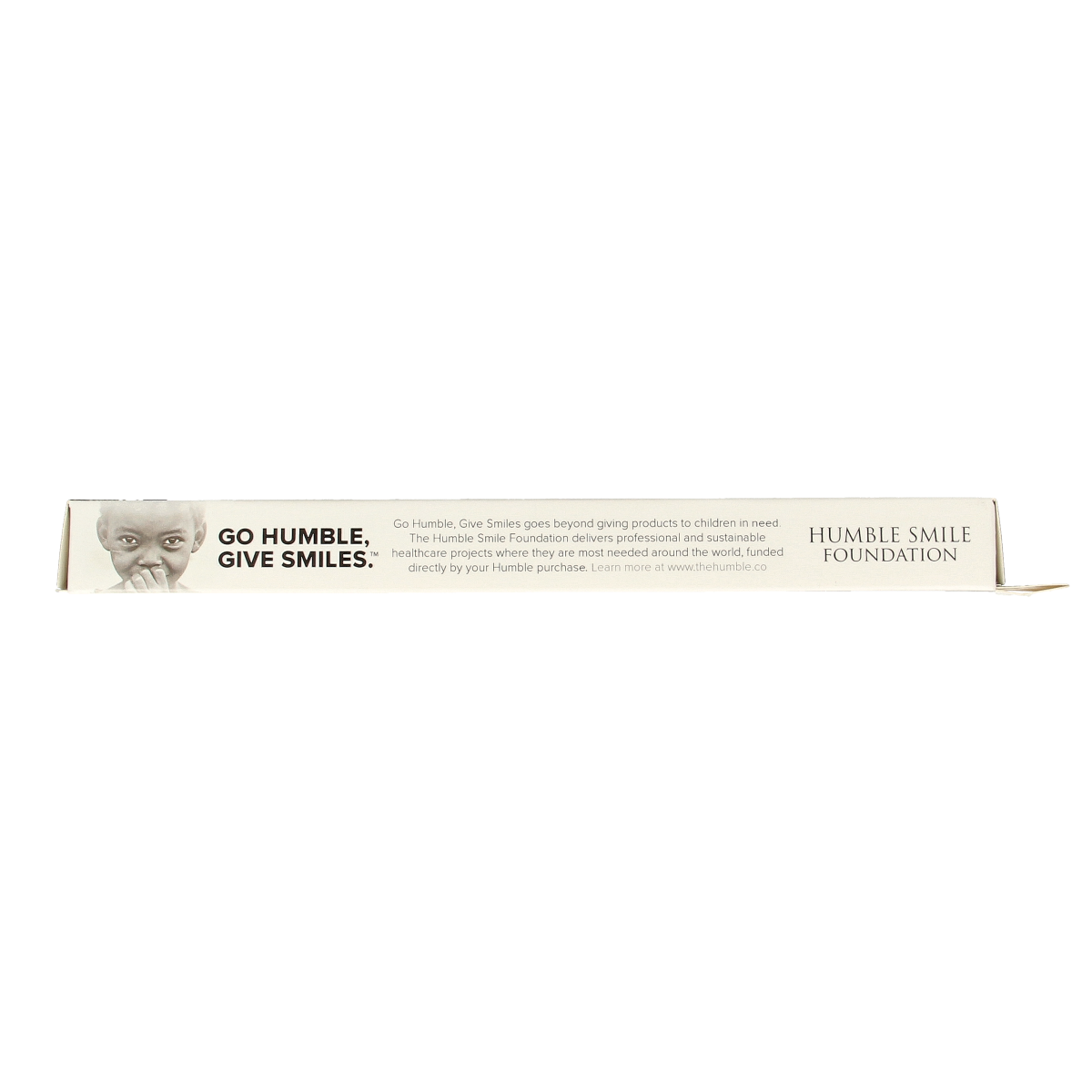 The Humble Co Tandenborstel bamboe -charcoal 1.00 Stuks