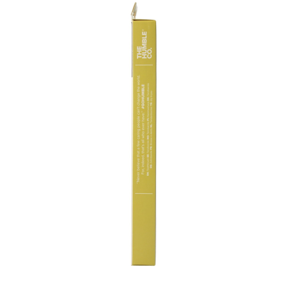 The Humble Co Tandenborstel bamboe medium geel 1.00 Stuks