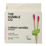 The Humble Co Wattenstaafjes bamboe paars 100.00 Stuks