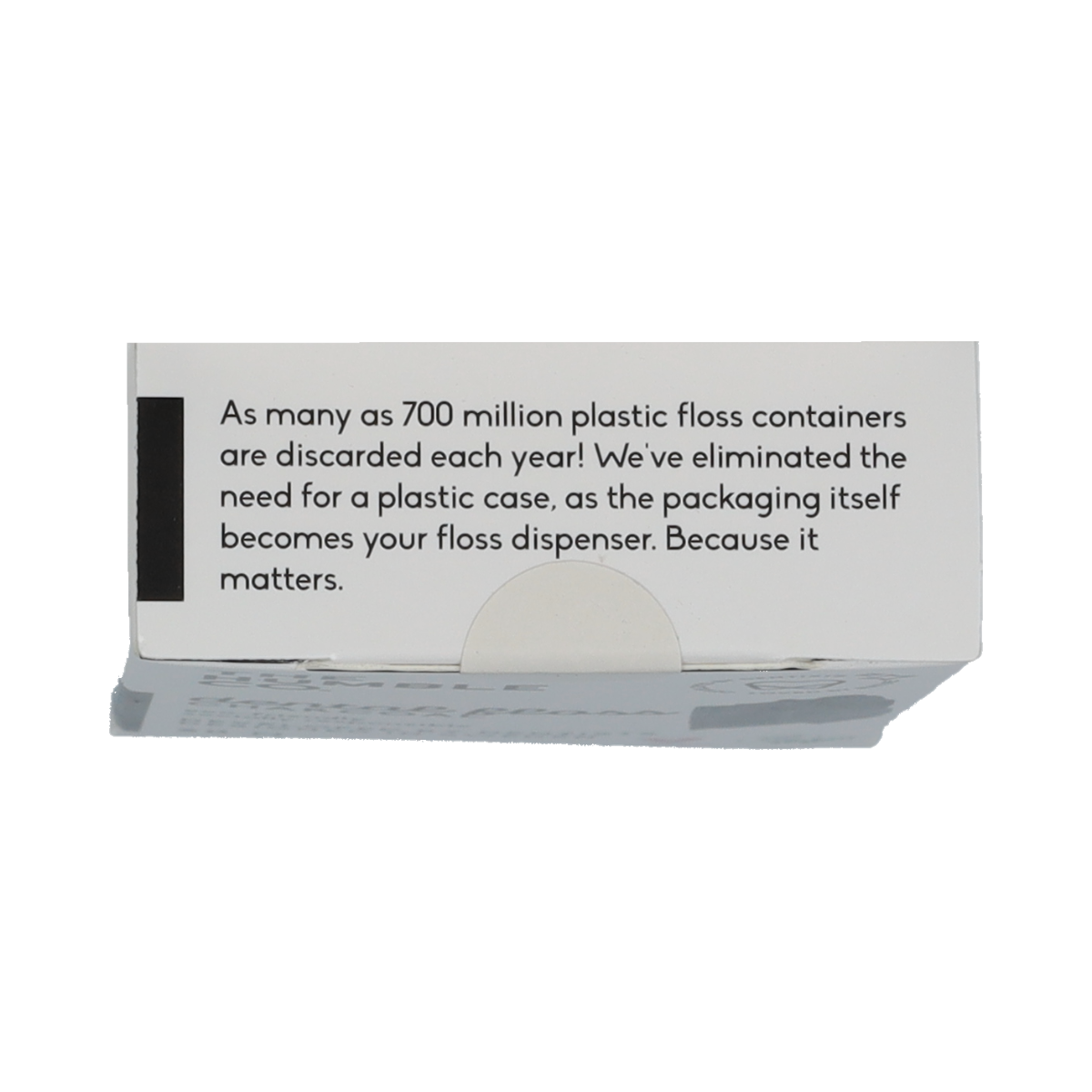 The Humble Co Dental floss charcoal 1.00 Stuks
