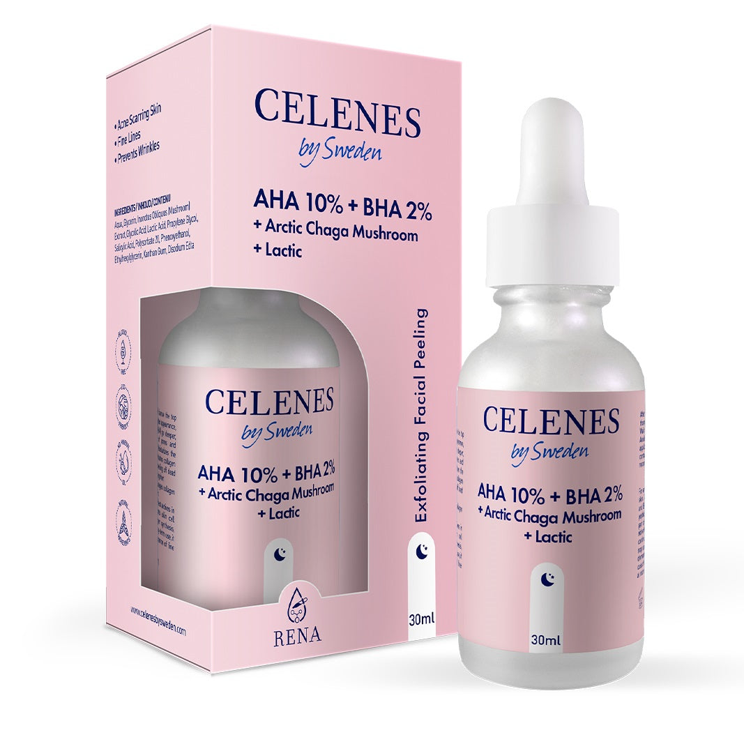 Celenes Facial peeling AHA 8% + BHA 2% + lactic + arctc ch 30.00 Milliliter