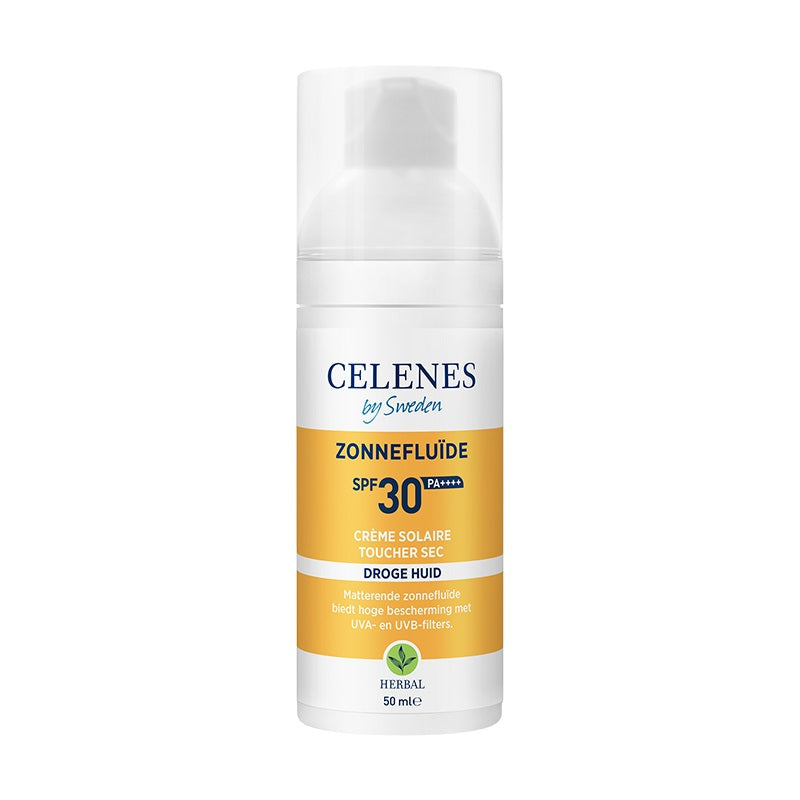 Celenes Herbal dry touch sunscreen fluid SPF30+ 50.00 Milliliter