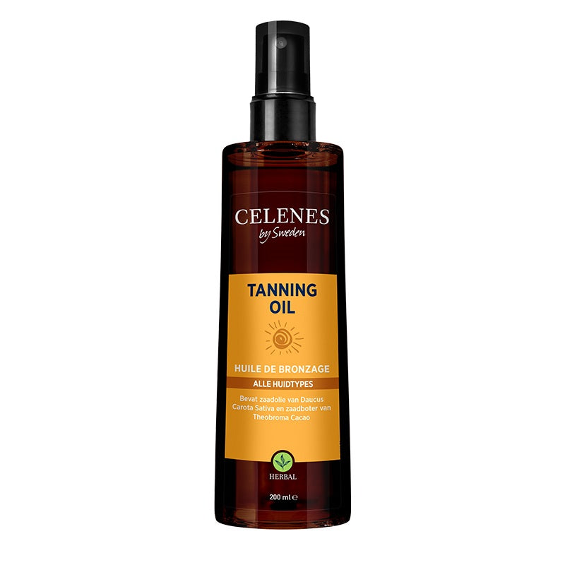 Celenes Herbal tanning oil 200.00 Milliliter