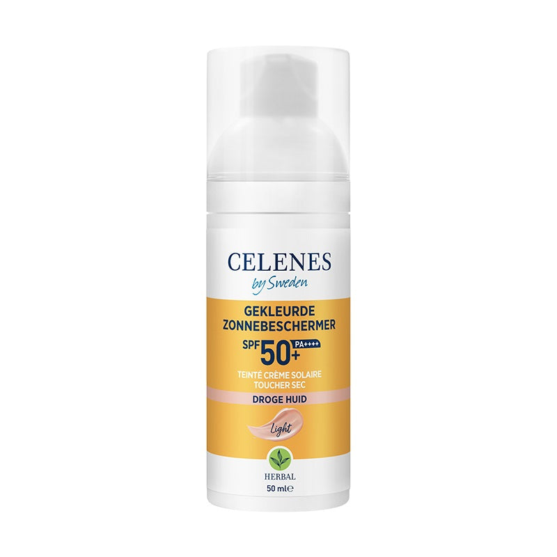 Celenes Herbal dry touch tinted light fluid SPF50+ 50.00 Milliliter