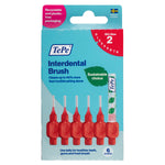 TePe Interdentale ragers original rood 0,5mm maat 2 6.00 Stuks