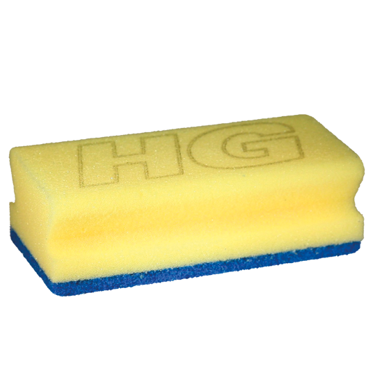 HG Sanitairspons blauw/geel 1.00 Stuks