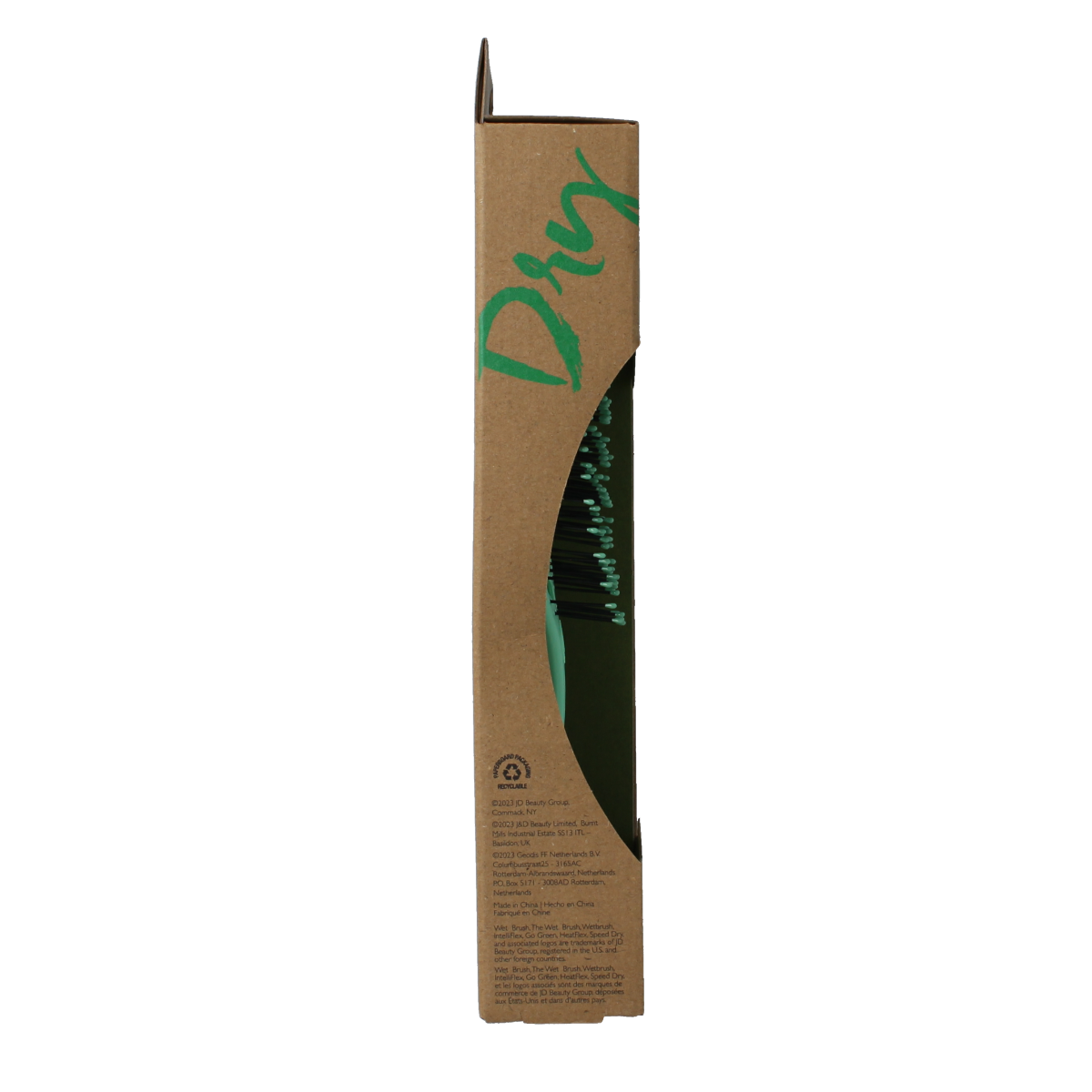 Wet Brush Go green speed dry green 1.00 Stuks