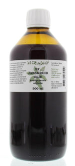 Cruydhof Sint Janskruid olie met olijfolie 500 Milliliter