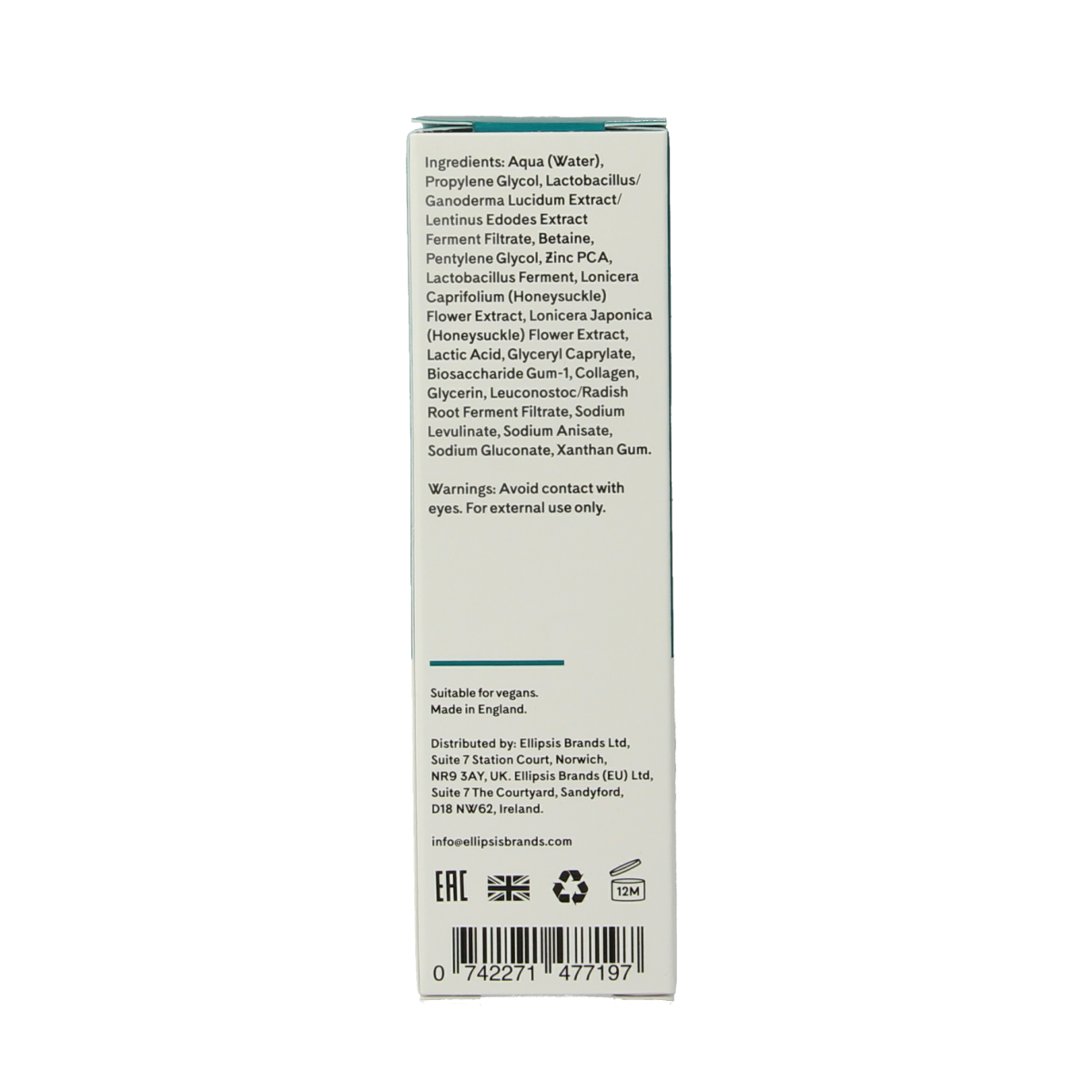 Q+A Zinc PCA facial serum 30.00 Milliliter