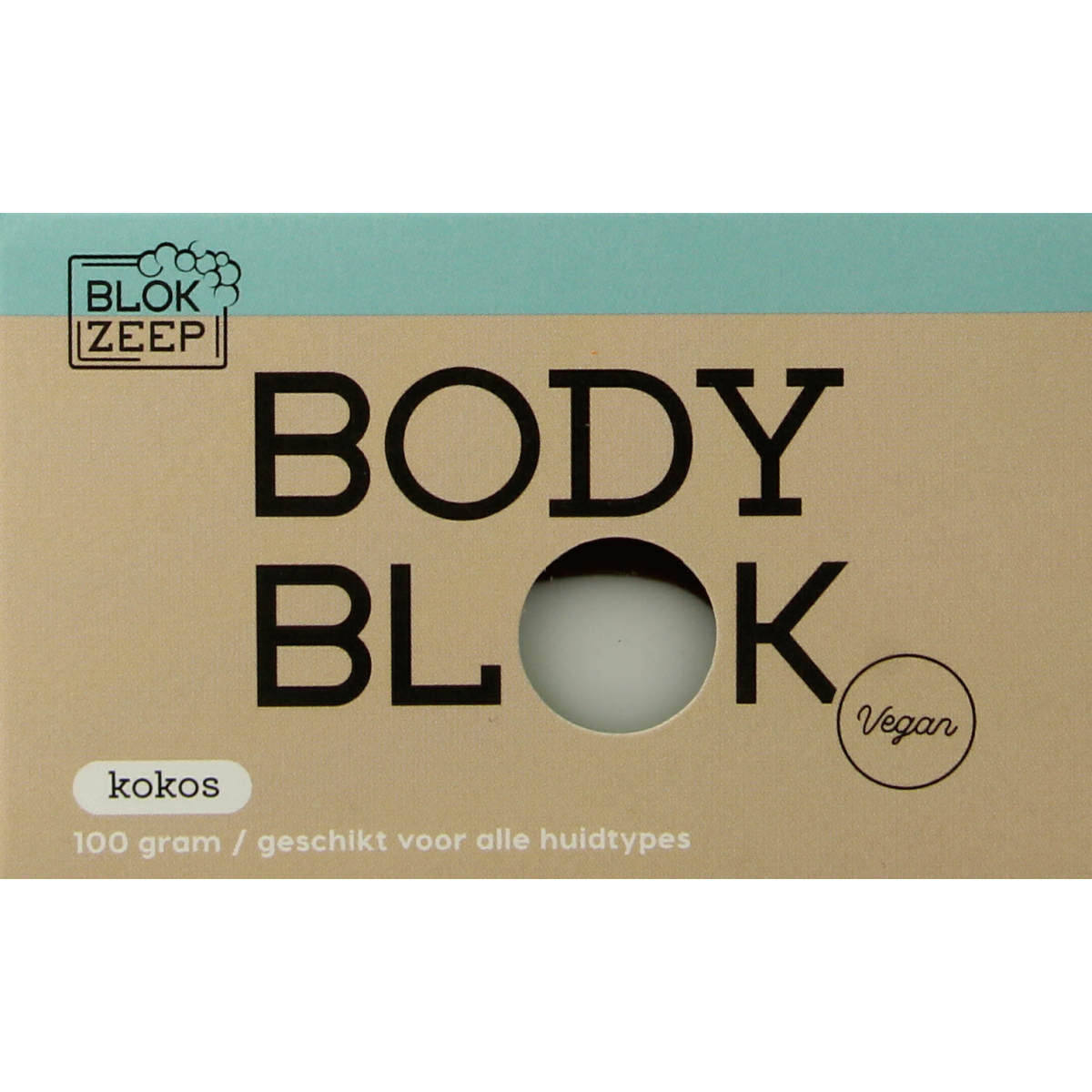 Blokzeep Body bar kokos 100.00 Gram